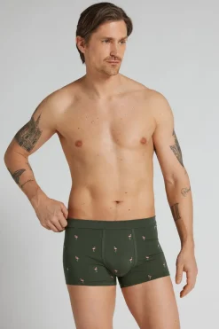 Flamingo Print Superior Cotton Boxers