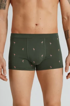 Flamingo Print Superior Cotton Boxers