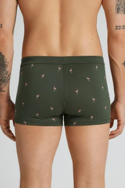 Flamingo Print Superior Cotton Boxers