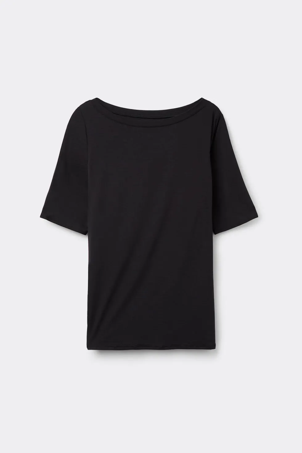 Fresh Bamboo Bateau Neck Top
