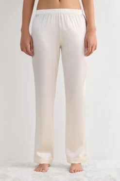 Full Length Silk Pants