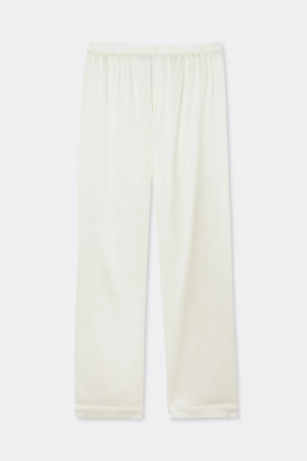 Full Length Silk Pants