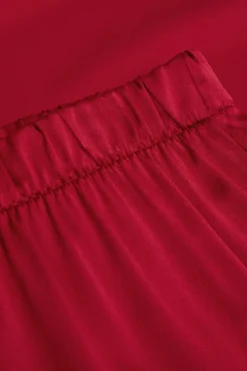 Full Length Silk Pants
