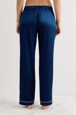 Full Length Silk Pants