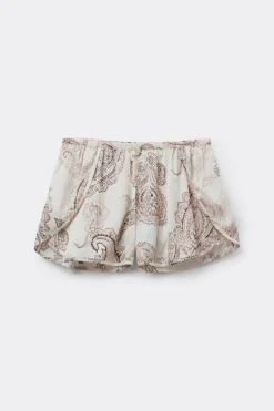Get Noticed Viscose Satin Shorts