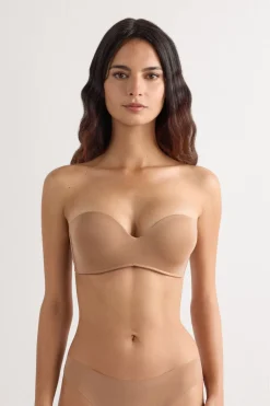 Gioia Bandeau Bra in Ultralight Microfiber