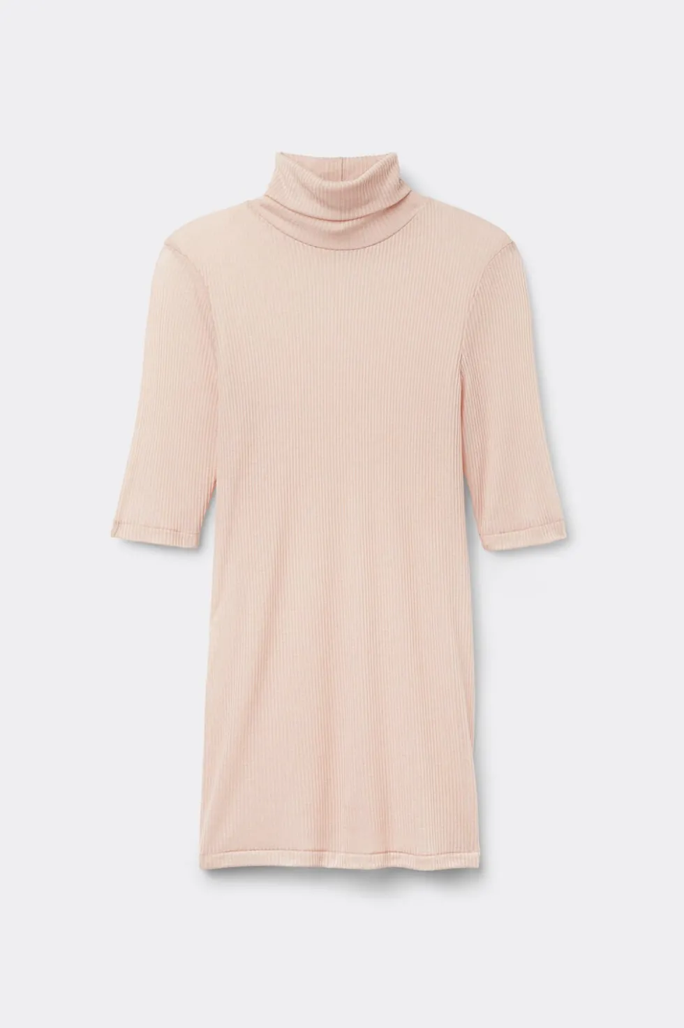 High Collar Top in Ultranatural with Cashmere