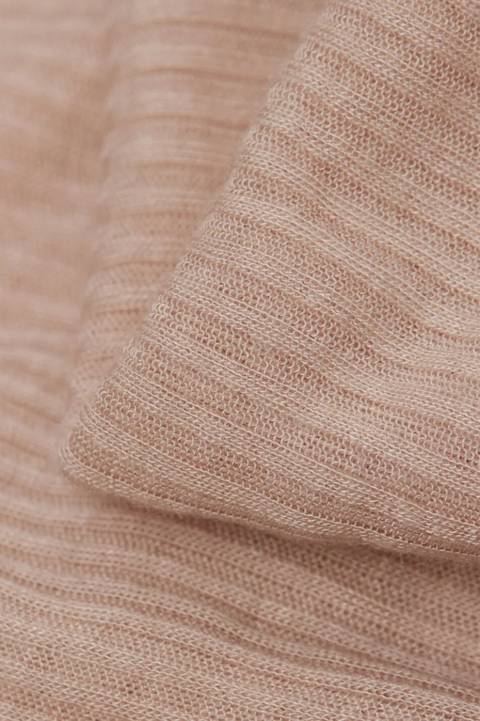 High Collar Top in Ultranatural with Cashmere