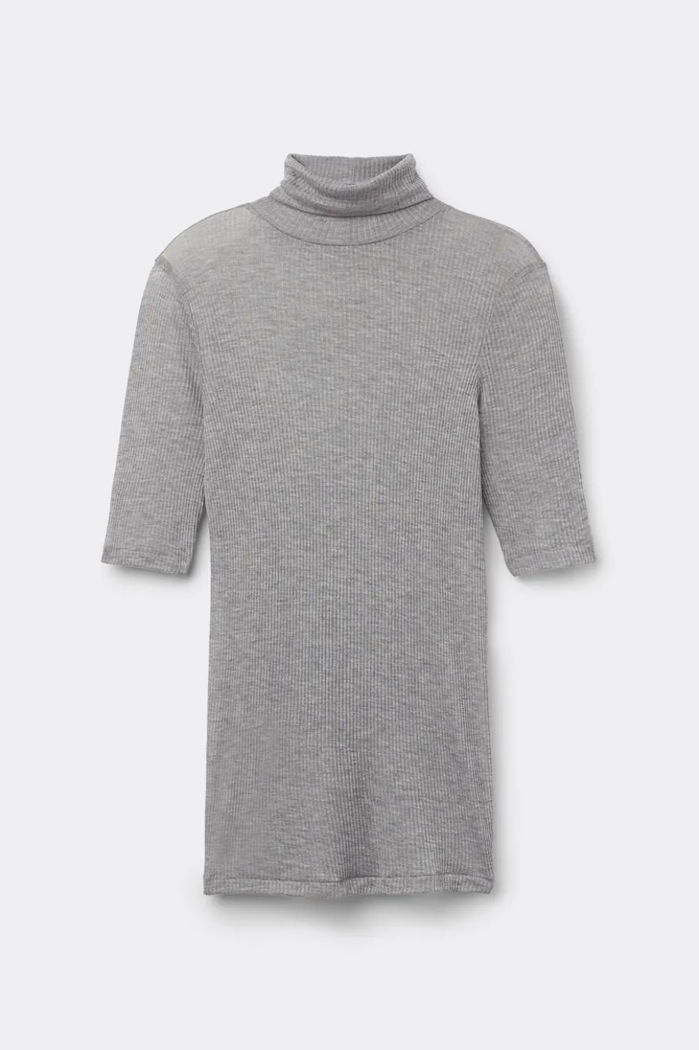 High Collar Top in Ultranatural with Cashmere