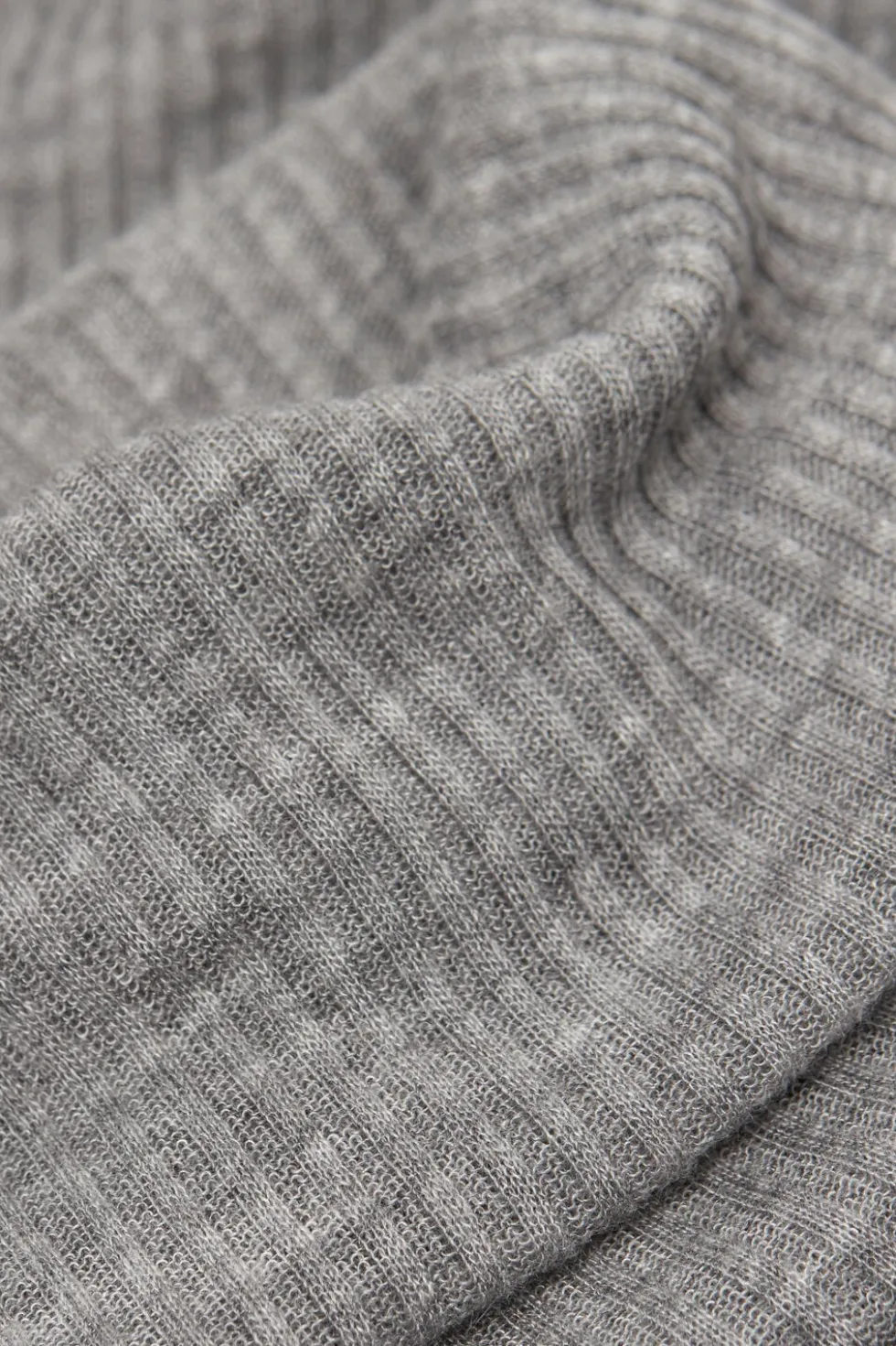 High Collar Top in Ultranatural with Cashmere