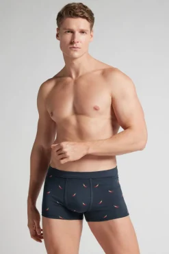 Hot Pepper Print Superior Cotton Boxers