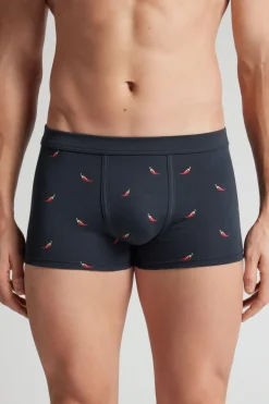Hot Pepper Print Superior Cotton Boxers
