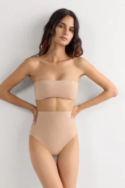 Ilaria Bandeau Bra in Ultralight Microfiber