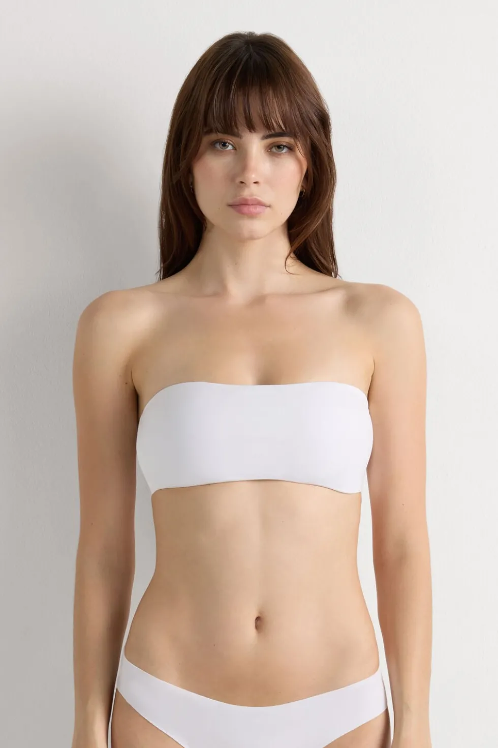 Ilaria Bandeau Bra in Ultralight Microfiber