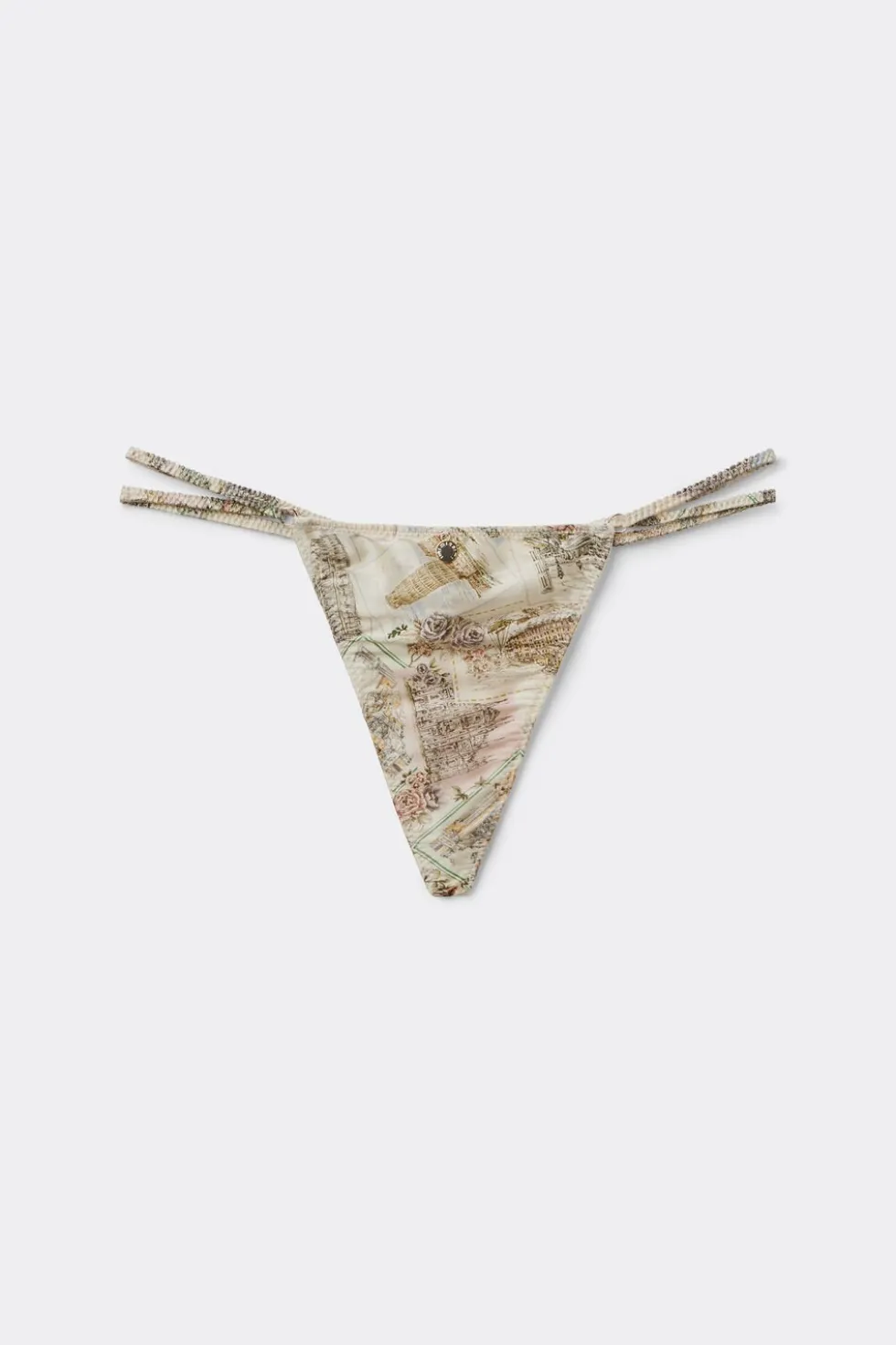 La Dolce Vita String Thong in Silk