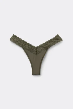 Lace and Microfiber ‘80s Style Brazilian
