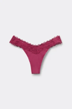 Lace and Microfiber ‘80s Style Brazilian