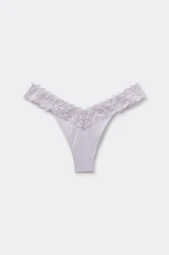 Lace and Microfiber ‘80s Style Brazilian
