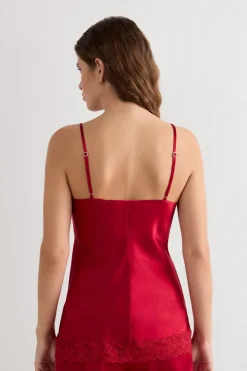 Lace and Silk Top