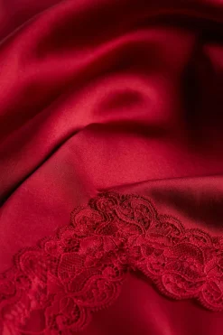 Lace and Silk Top