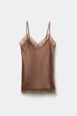 Lace and Silk Top