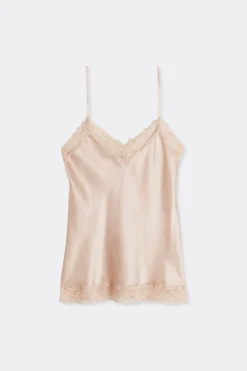 Lace and Silk Top
