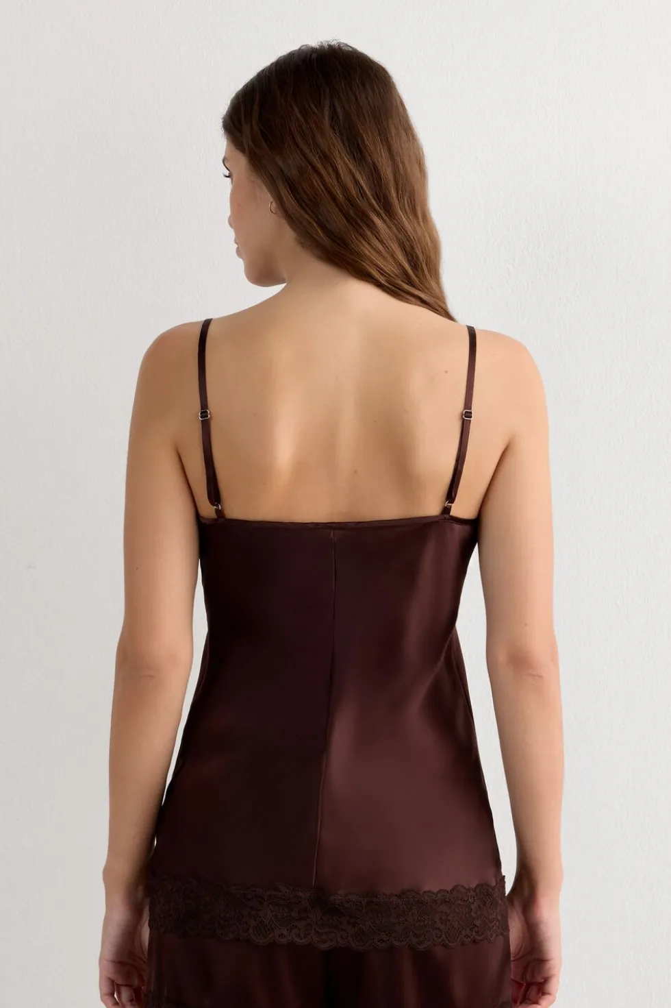Lace and Silk Top