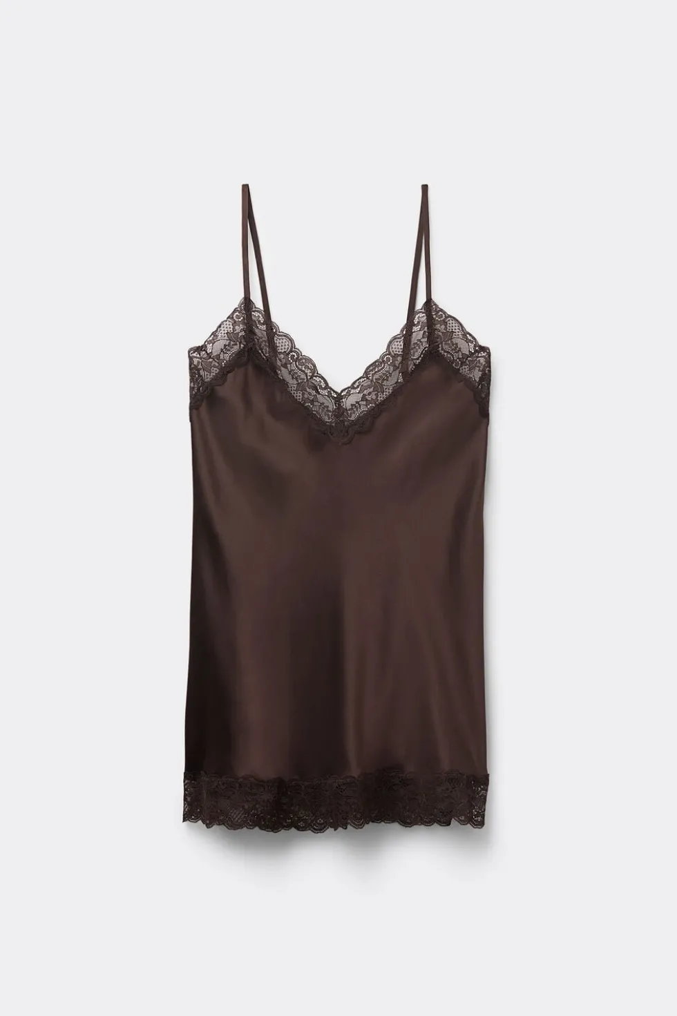 Lace and Silk Top