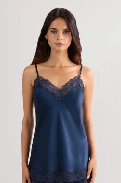 Lace and Silk Top