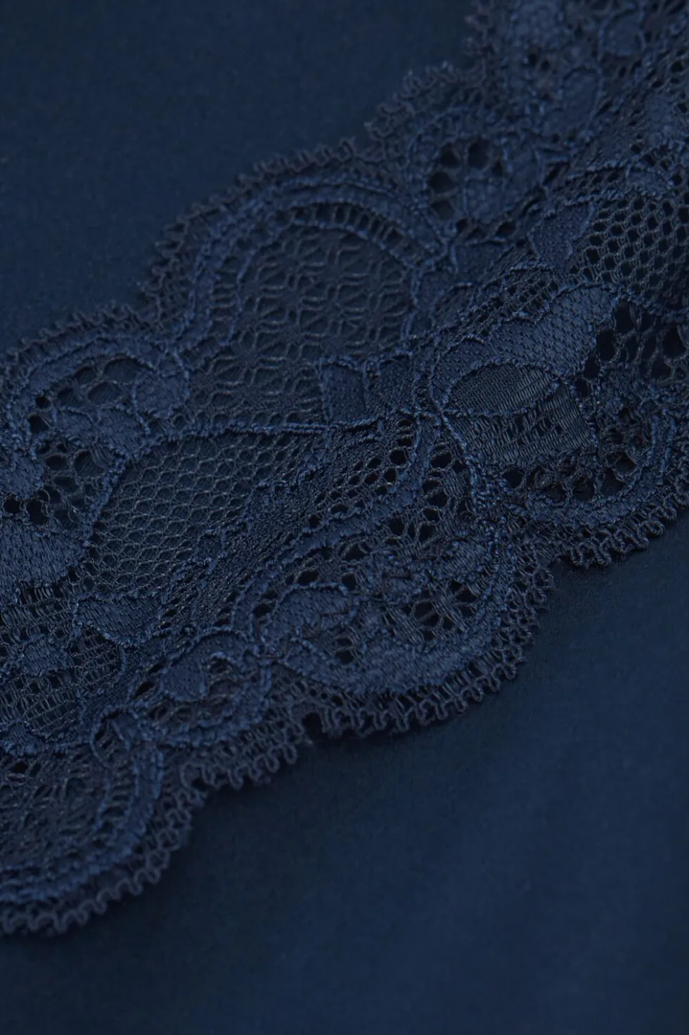 Lace and Silk Top