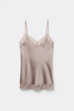 Lace and Silk Top