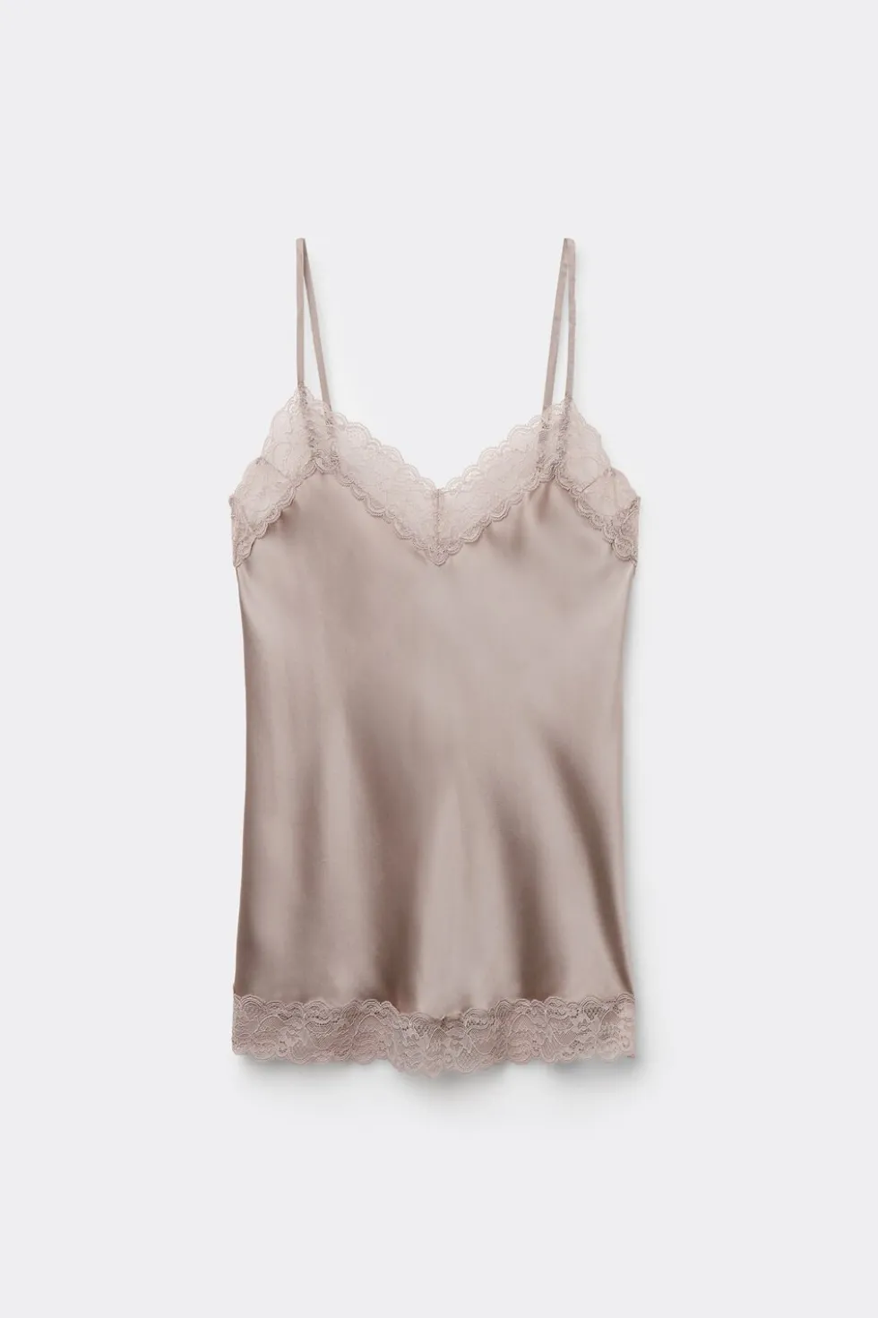 Lace and Silk Top