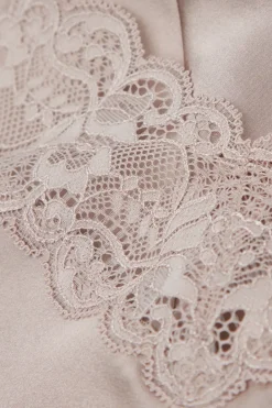 Lace and Silk Top