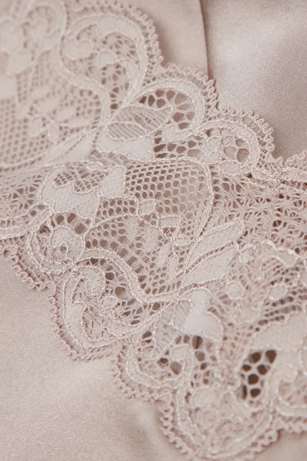 Lace and Silk Top