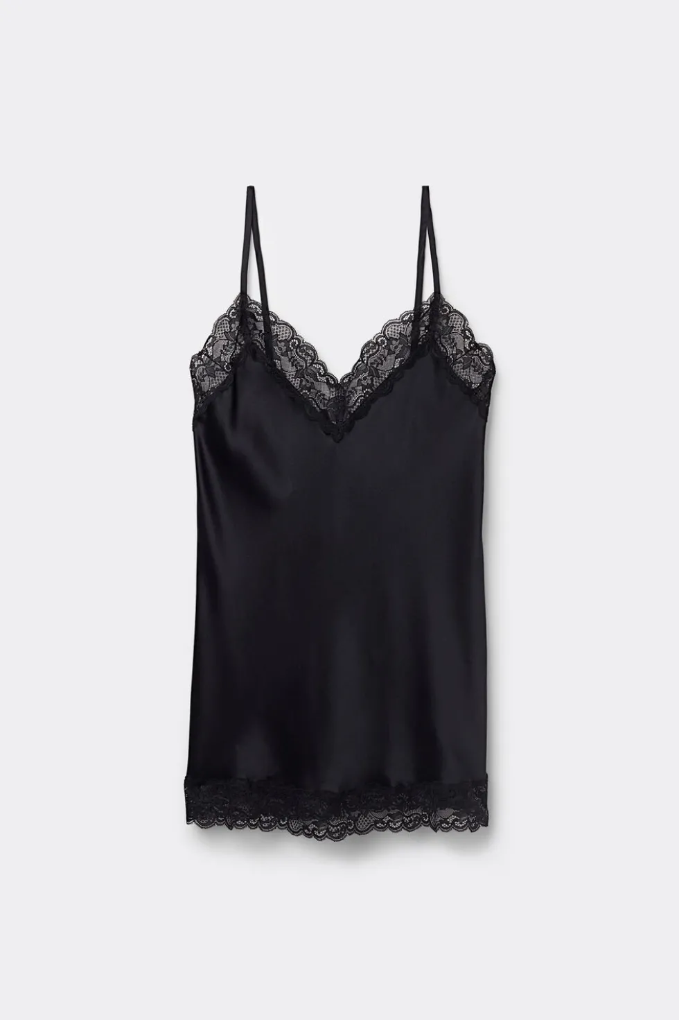 Lace and Silk Top