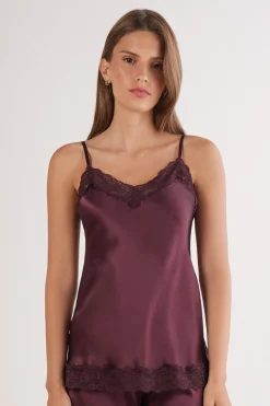Lace and Silk Top