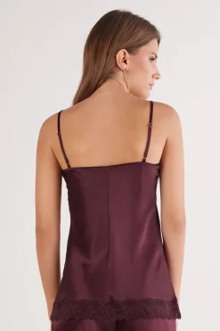 Lace and Silk Top