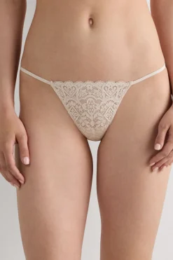 Lace String Thong