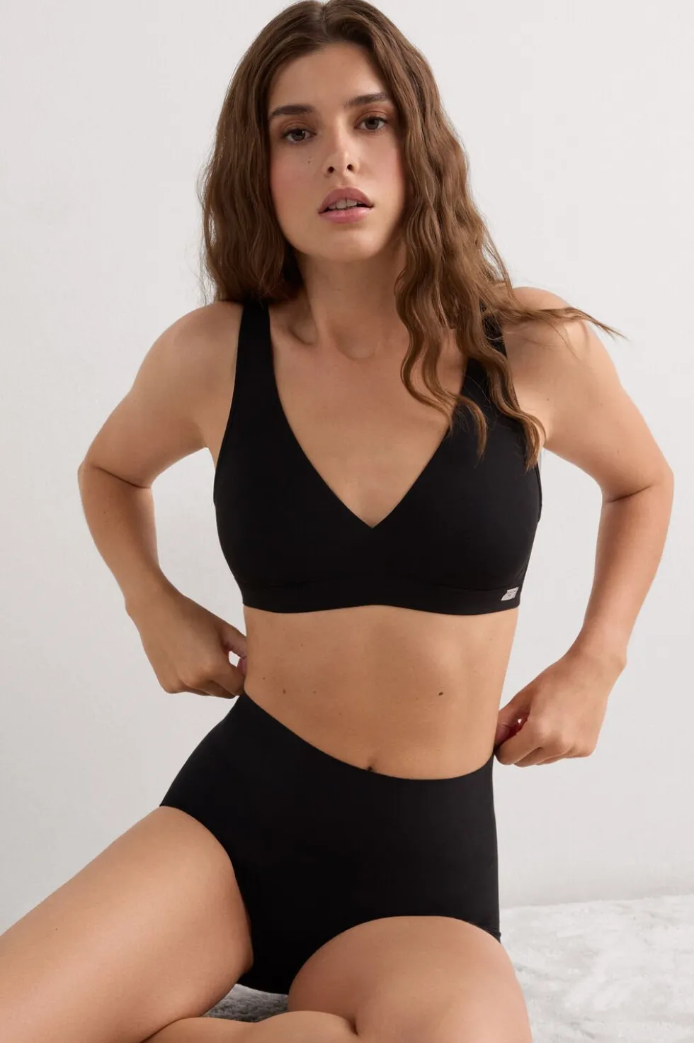 Light Shaping Cotton High Waist Panties