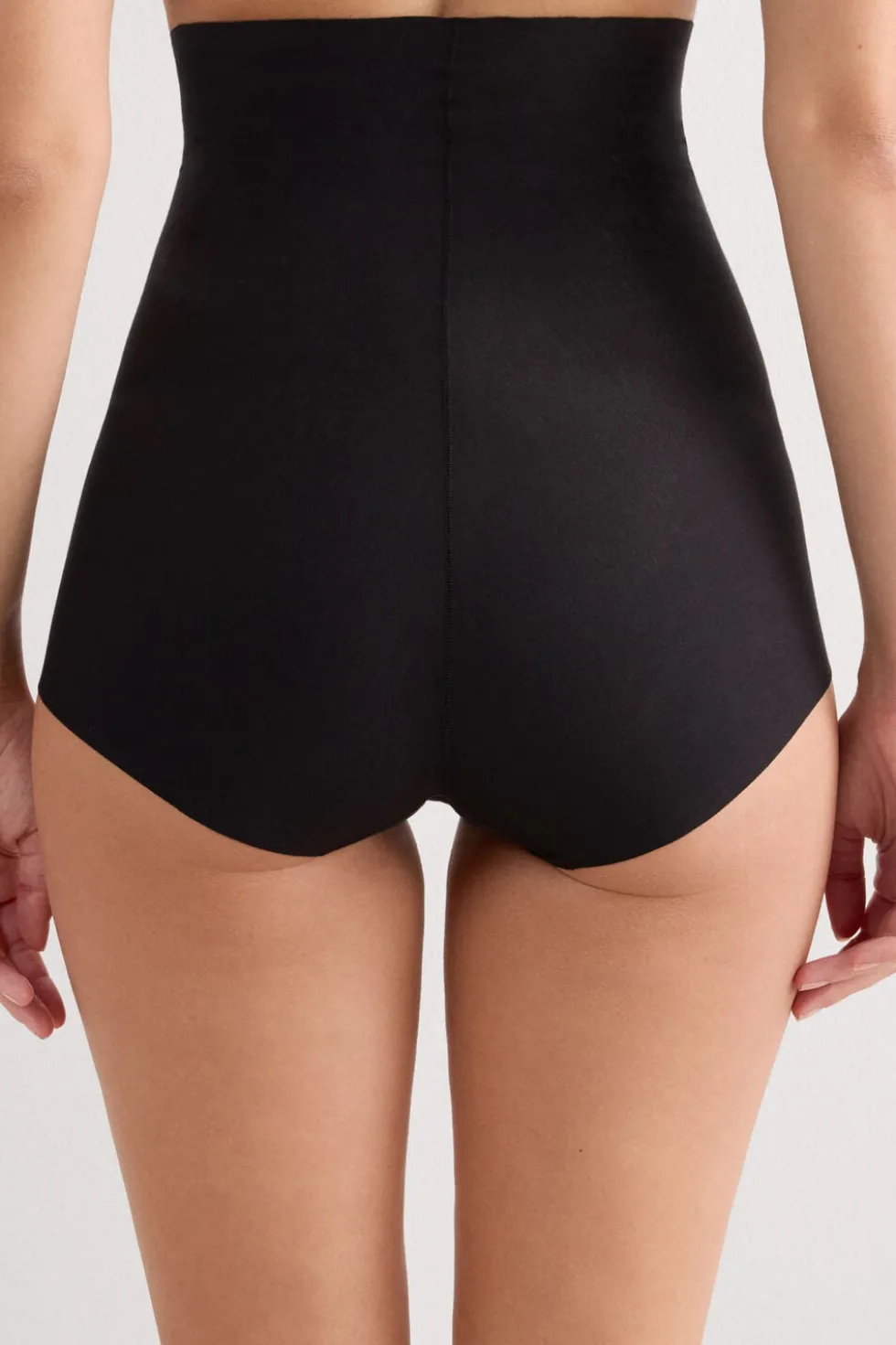 Light Shaping Cotton High Waist Hipsters