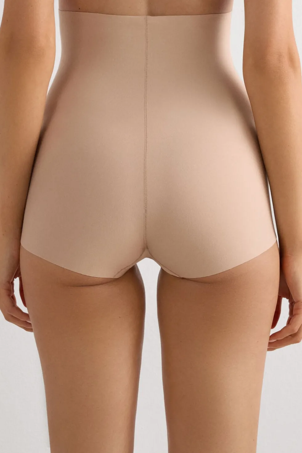 Light Shaping Cotton High Waist Hipsters