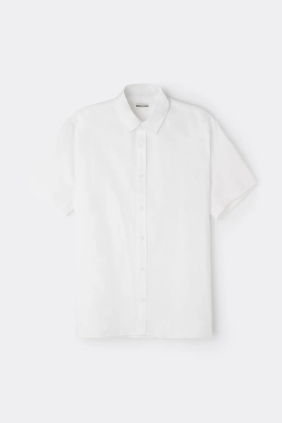 Linen and Cotton Short Sleeve Shirt