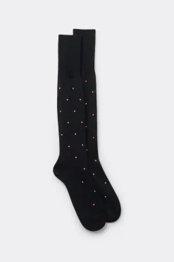 Lisle Cotton Knee Socks