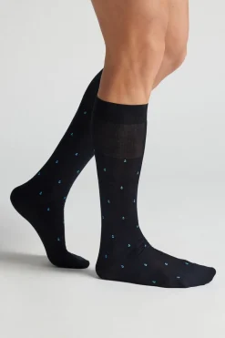 Lisle Knee Socks
