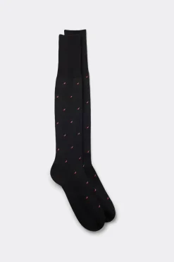 Lisle Knee Socks