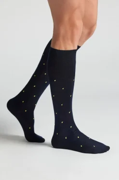 Lisle Knee Socks