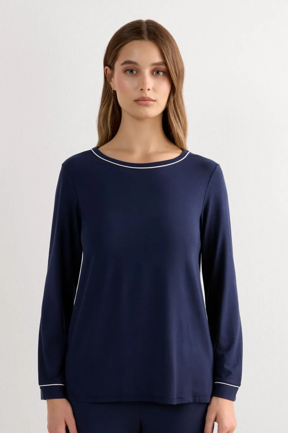 Long Sleeve Modal Top