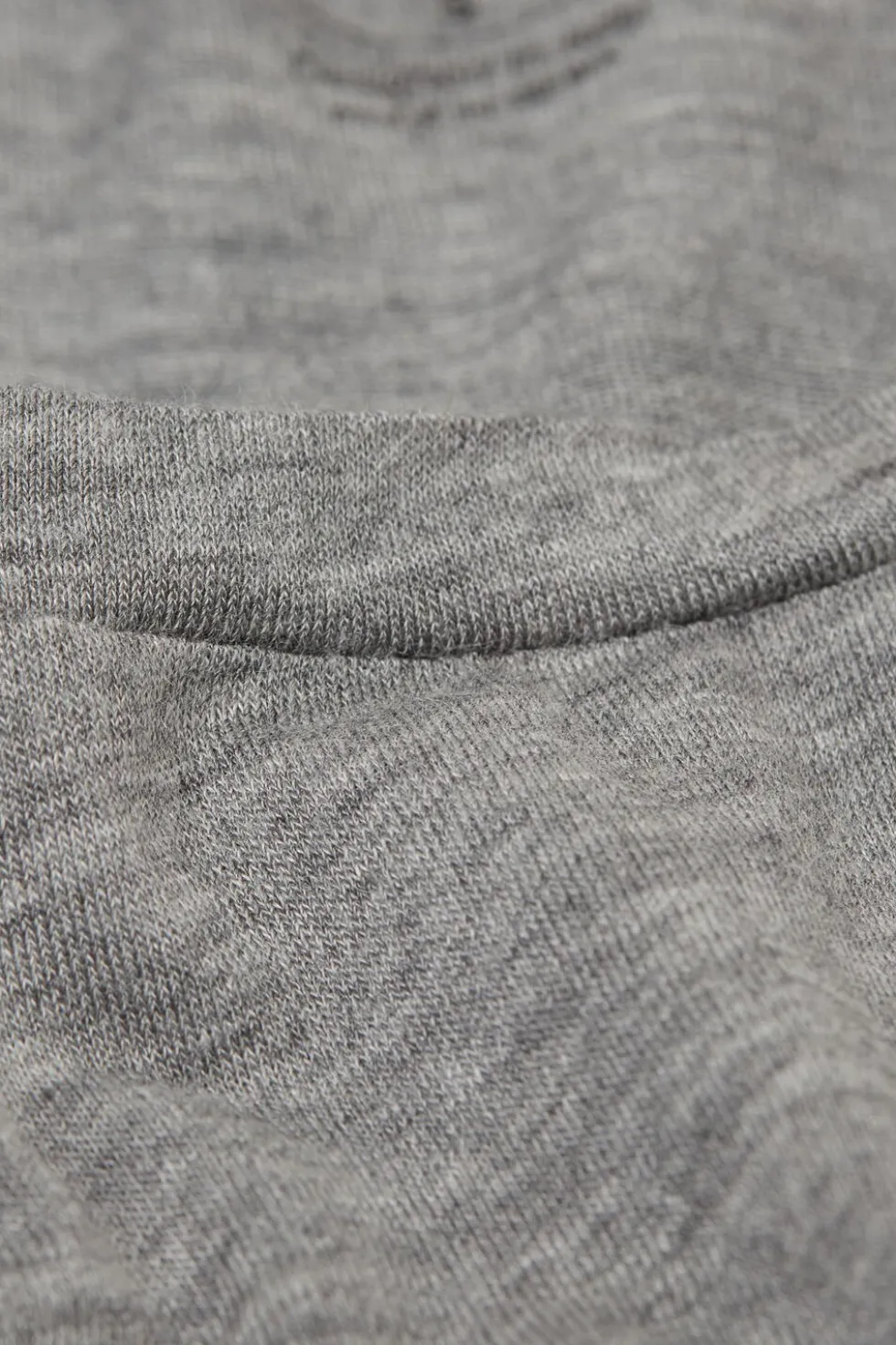 Long Sleeve Scoop Neck Top in Ultralight Modal with Cashmere