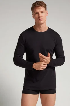 Long Sleeve Top in Warm Cotton