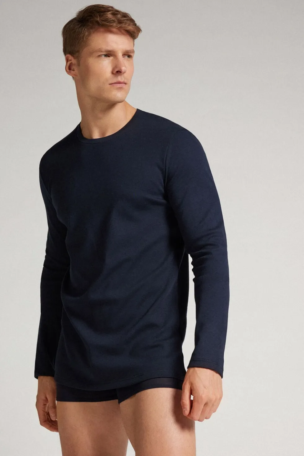 Long Sleeve Top in Warm Cotton